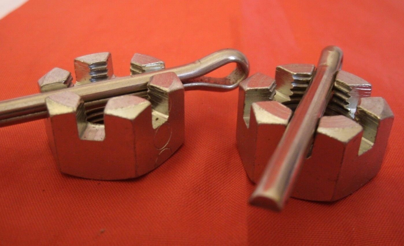 FORD TCA NUTS & SPLIT PIN KIT ESCORT MK1 MEXICO TWIN CAM BDA 1300 CAPRI MK1 NEW