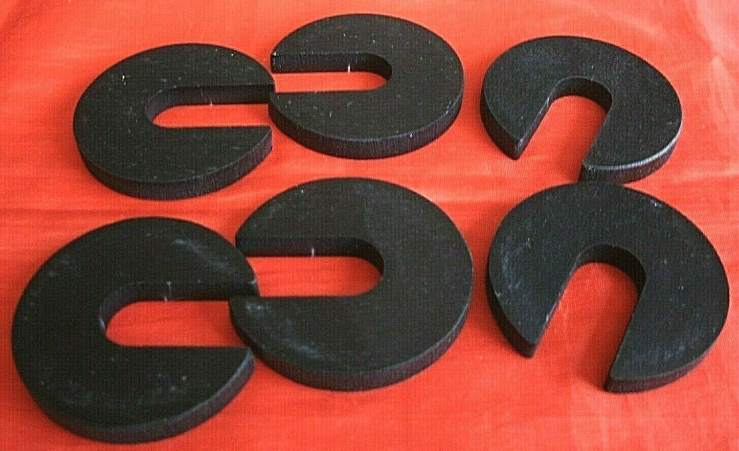 new & Improved Aluminium Anodised Body to Chassis Spacer 4 the Triumph Vitesse