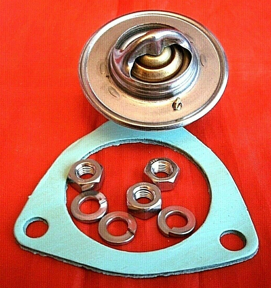 NEW ROVER P6 2000 2200 THERMOSTAT & HOUSING GASKET IS 1/16 & FULL FITTING KIT