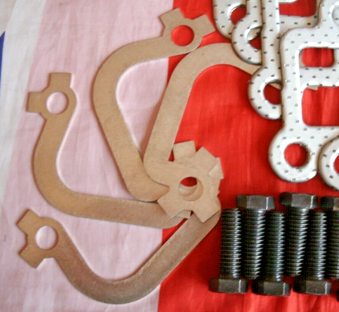One NEW Classic Range Rover 3.5 Exhaust Manifold Fitting Kit. Mk110b.