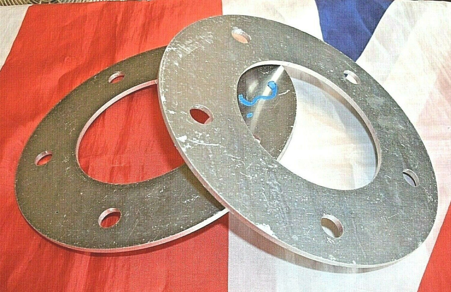 One Pair Of ROVER SD1 2.3-2.6 3500 V8 Road Wheel Aluminium 1 MM Spacers 1977 ON