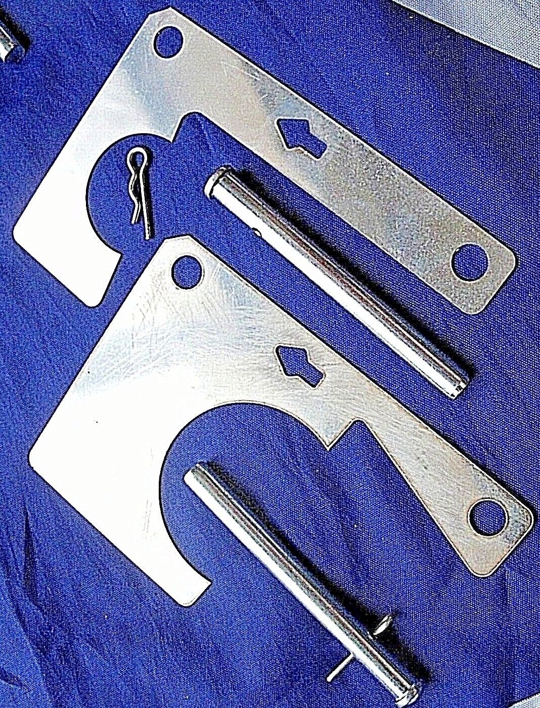 One New Set 4 Rover P6 V8 Front Brake Caliper Anti Rattle Shims Stainless Steel