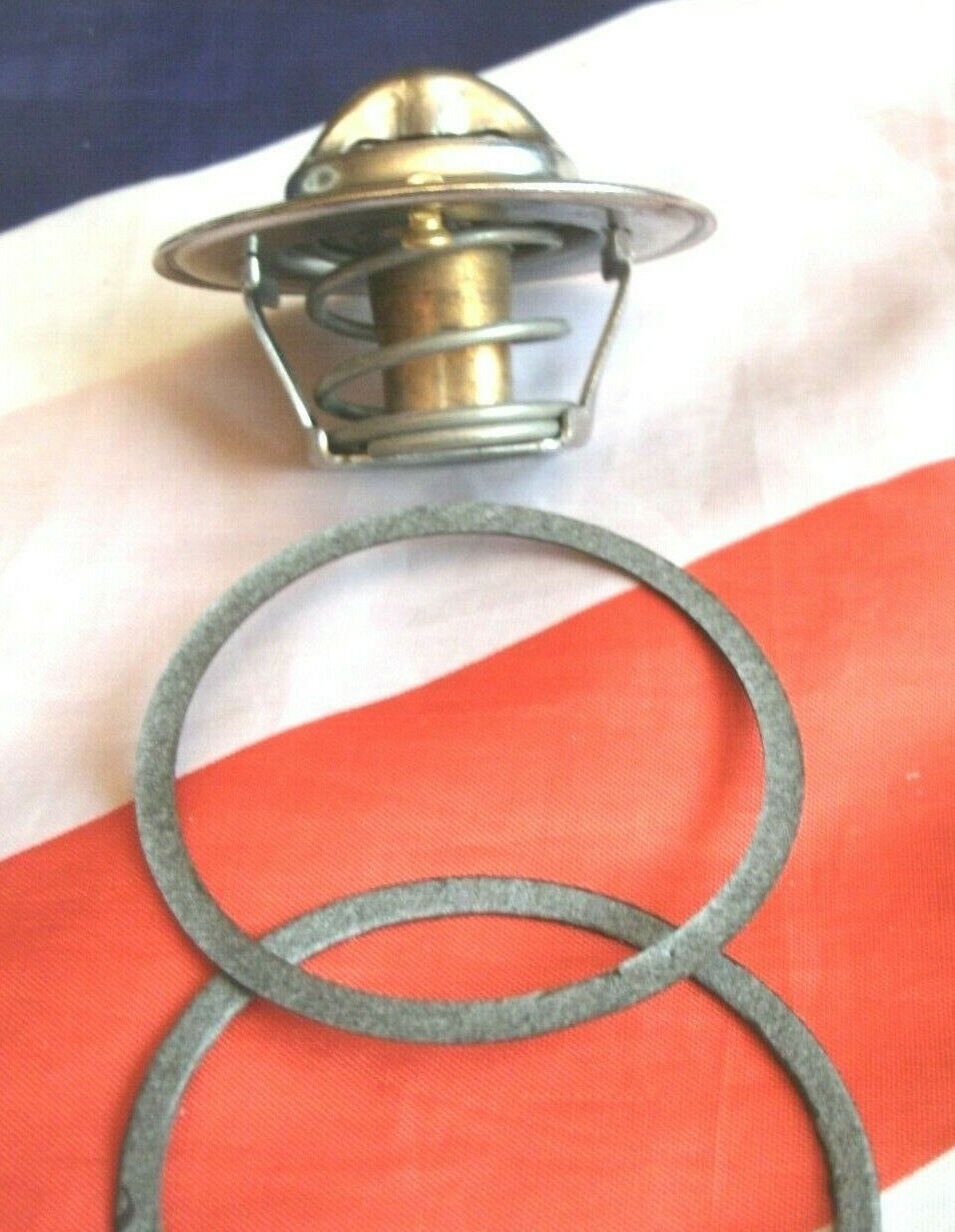 NEW ROVER P4 75 90 105 S & R COOLANT SYSTEM THERMOSTAT & GASKET PACK 1950 ON
