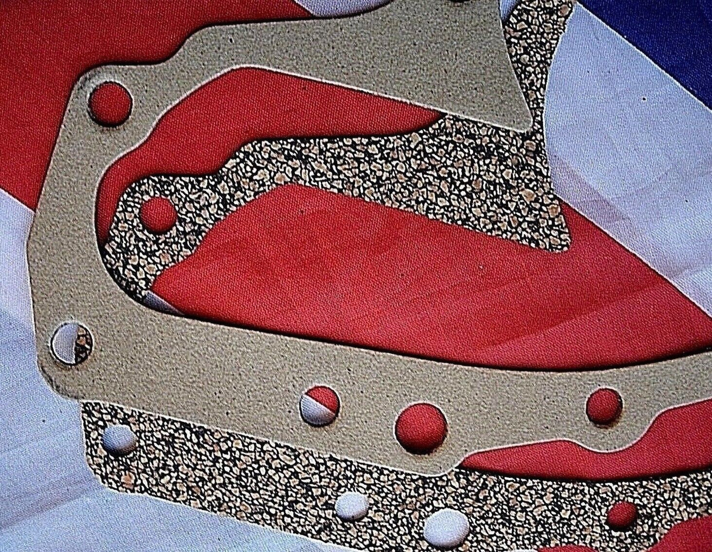 One New Cork Rover P5 3 Litre MK 1,2 & 3 MK Water Pump Gasket 2.6 Land Rover