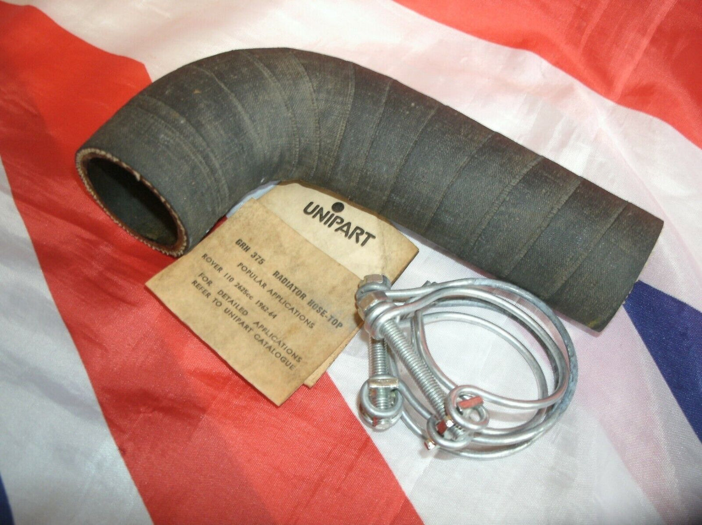 ONE ROVER P4 110 NOS TOP RADIATOR WATER HOSES part no,s O/E 538288 /GRH375