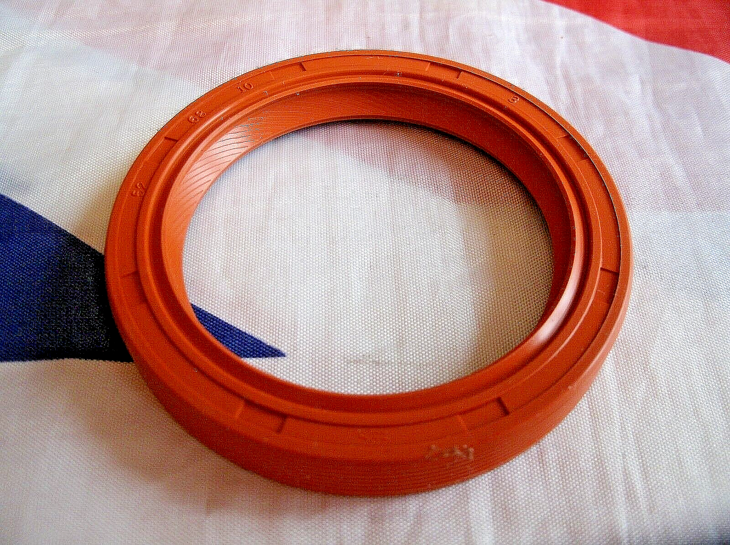 One NEW Volvo P1800s Front Crank shaft Oil Seal Late type from 1973/? on