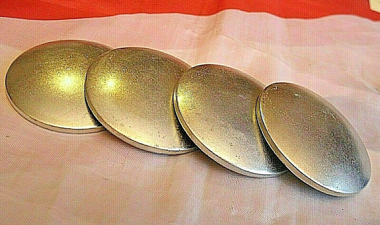 One Set Of 4 New Stainless Steel Core Plugs for the Classic MINI 850 1000 1250.