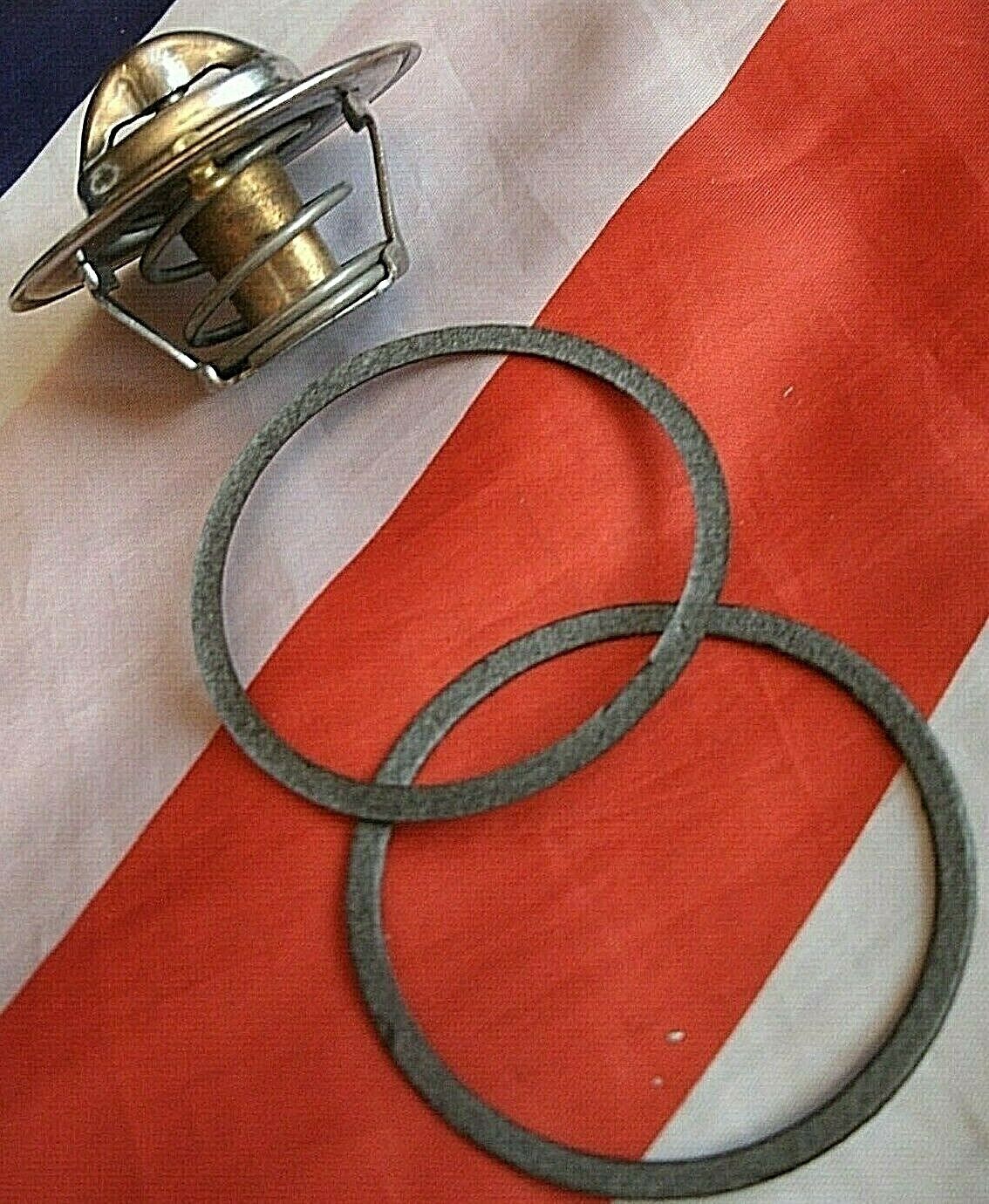 NEW ROVER P4 75 90 105 S & R COOLANT SYSTEM THERMOSTAT & GASKET PACK 1950 ON