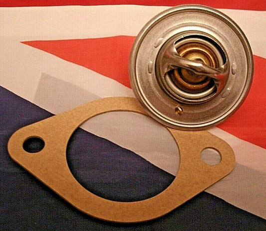 1 New Aston Martin Lagonda Improved Header Tank Gasket & 82 Deg Thermostat