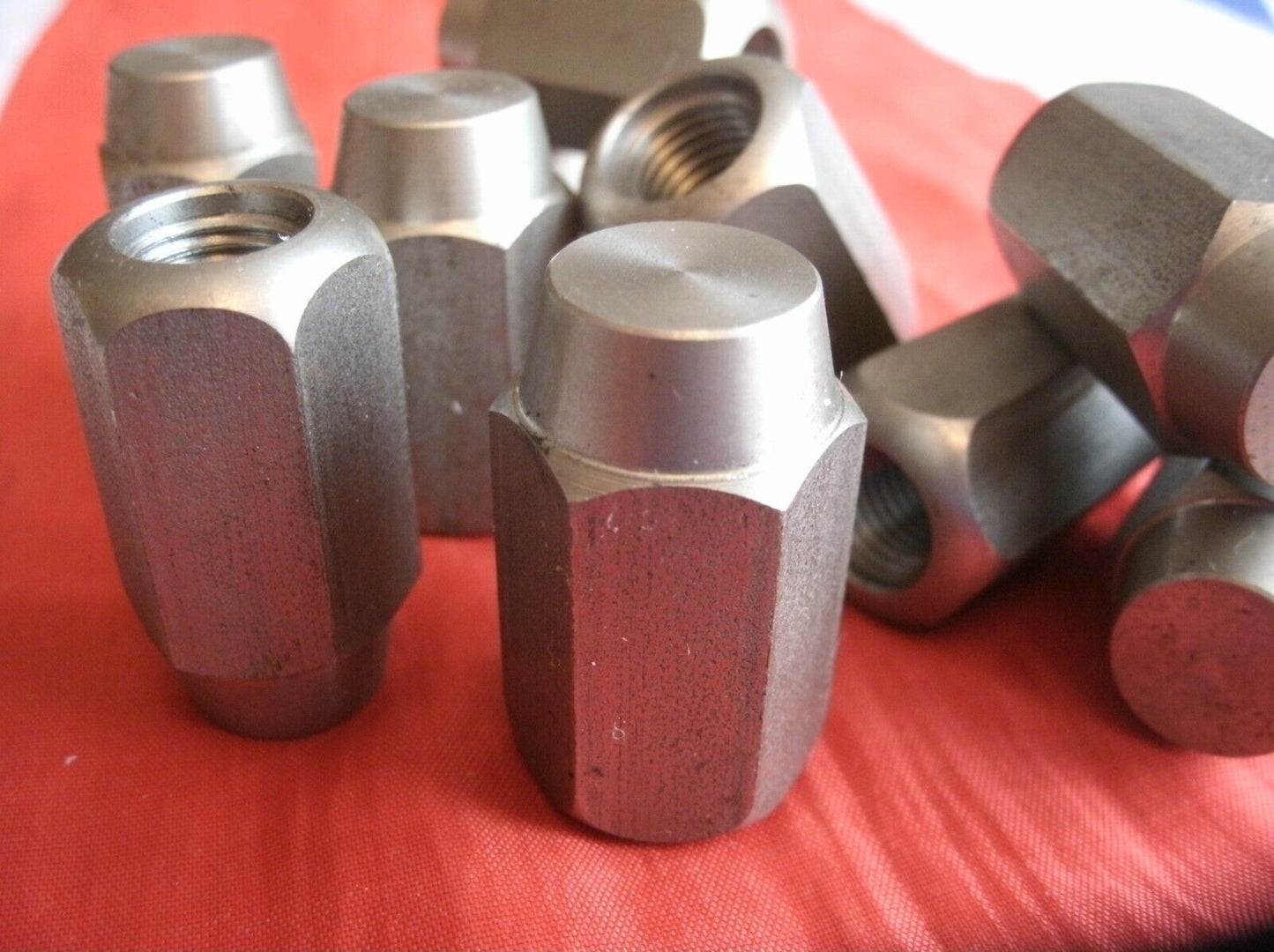 One New Set of Rover P5B Saloons & Coupe Stainless Steel Wheel Nuts +3/8 Socket.
